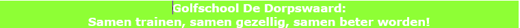 Logo footer golfschool De Dorpswaard